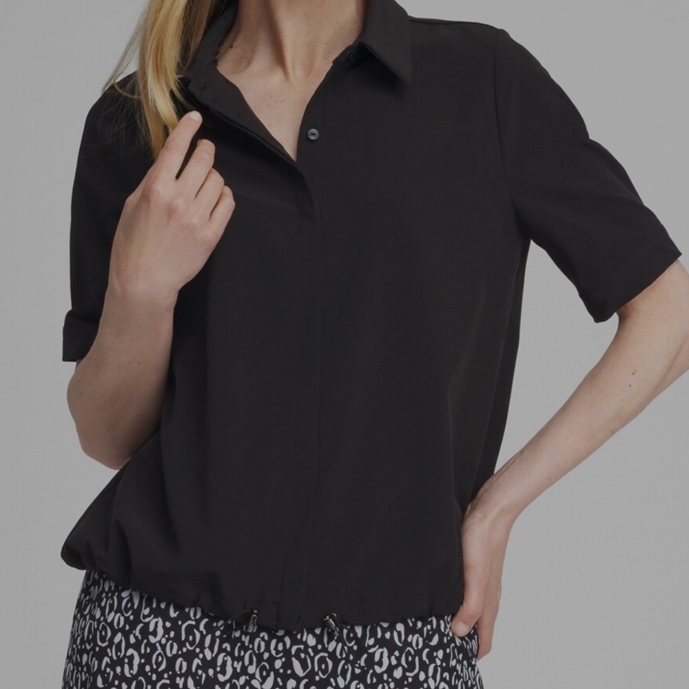 Chico’s Zenergy UPF Bungee Shirt - Black